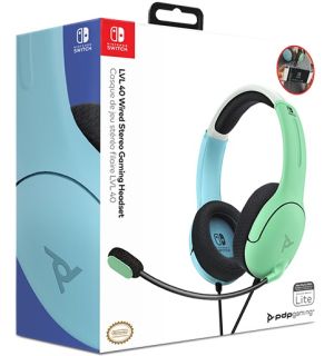 Cuffie Gaming Stereo LVL40 (Blu/Verde