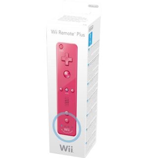 Wii Remote Plus Pink Wii