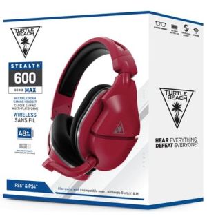 Cuffie Gaming Wireless Stealth 600 Gen 2 MAX (Rossa