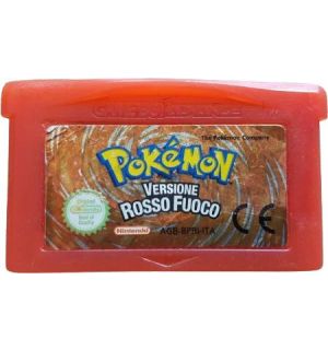 Pokemon Versione Rosso Fuoco (Solo Cartuccia) Game Boy Advance