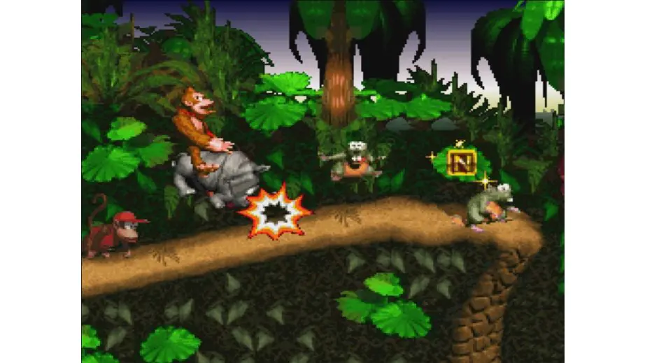 Donkey Kong Country Super Nintendo